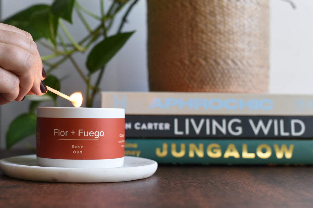 Flor + Fuego Soy Wax Candle