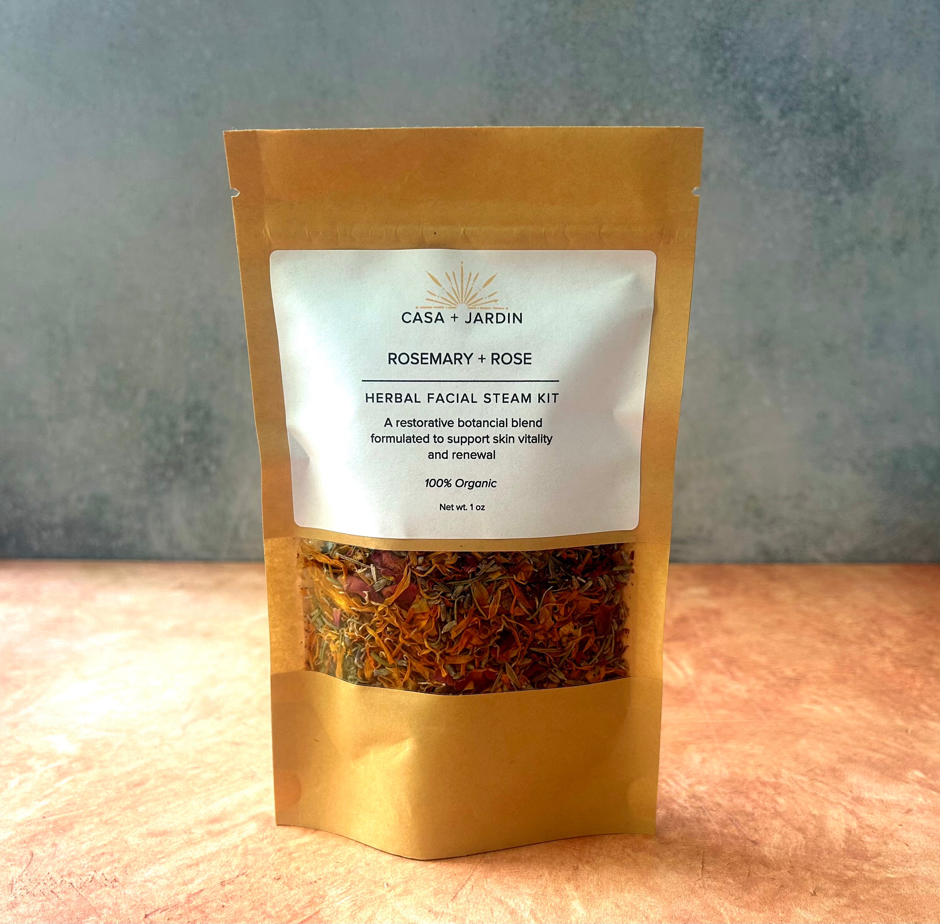 Rosemary + Rose Herbal Facial Steam Kit
