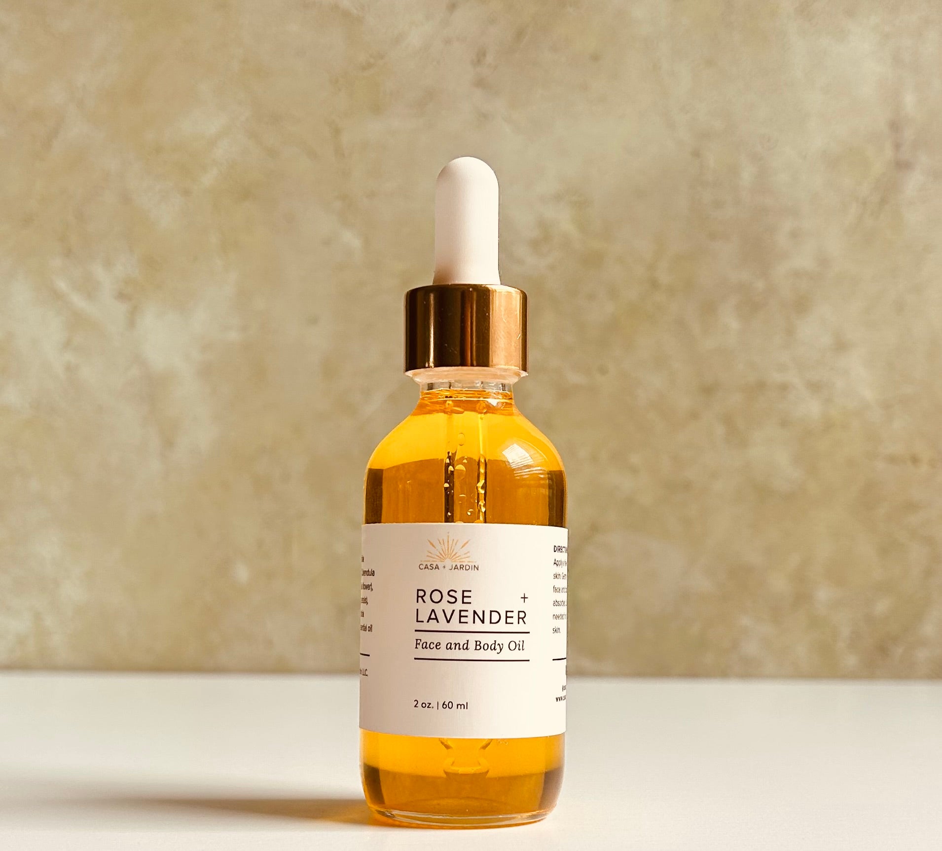 Rose + Lavender Face and Body Oil